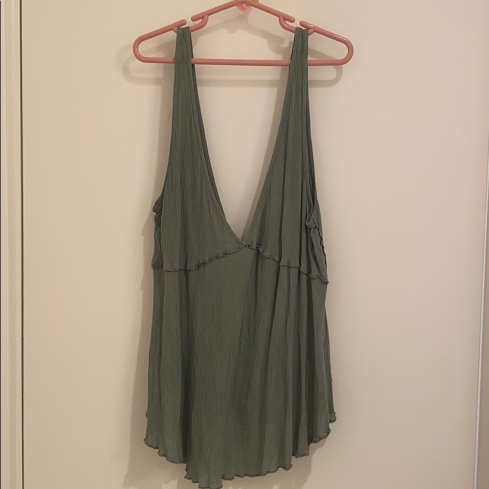 Free People Intimates green tank top